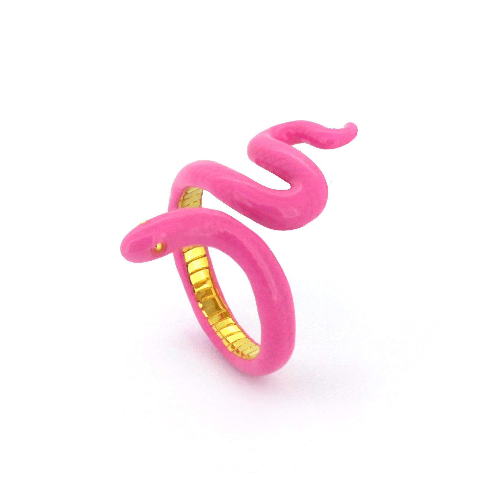 M Snake Pink  Ring | Candy Snake