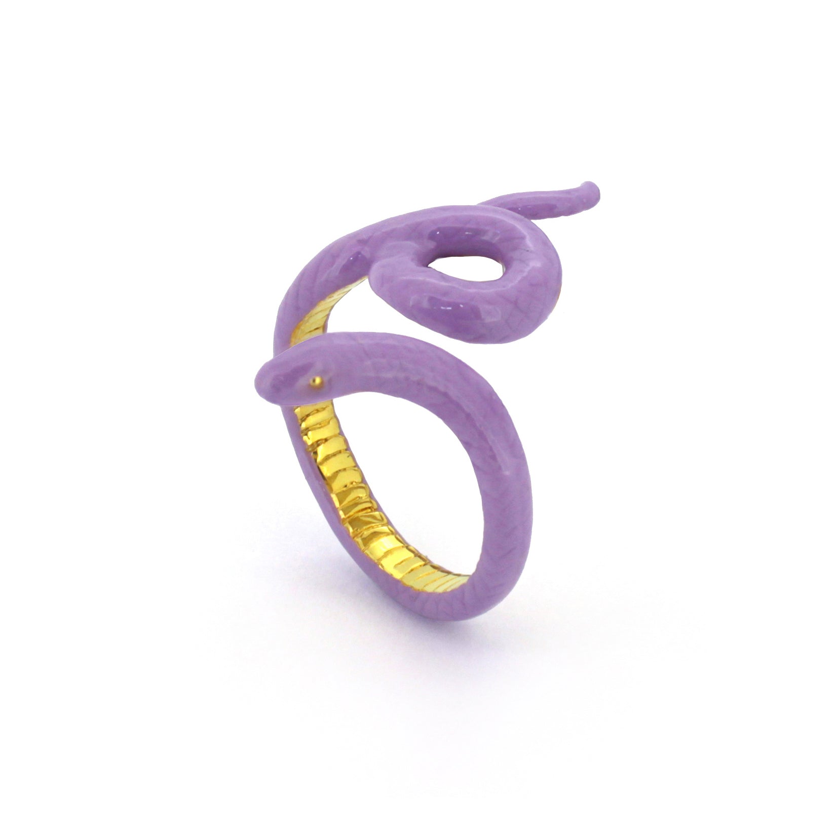 L Snake Purple Ring | Candy Snake