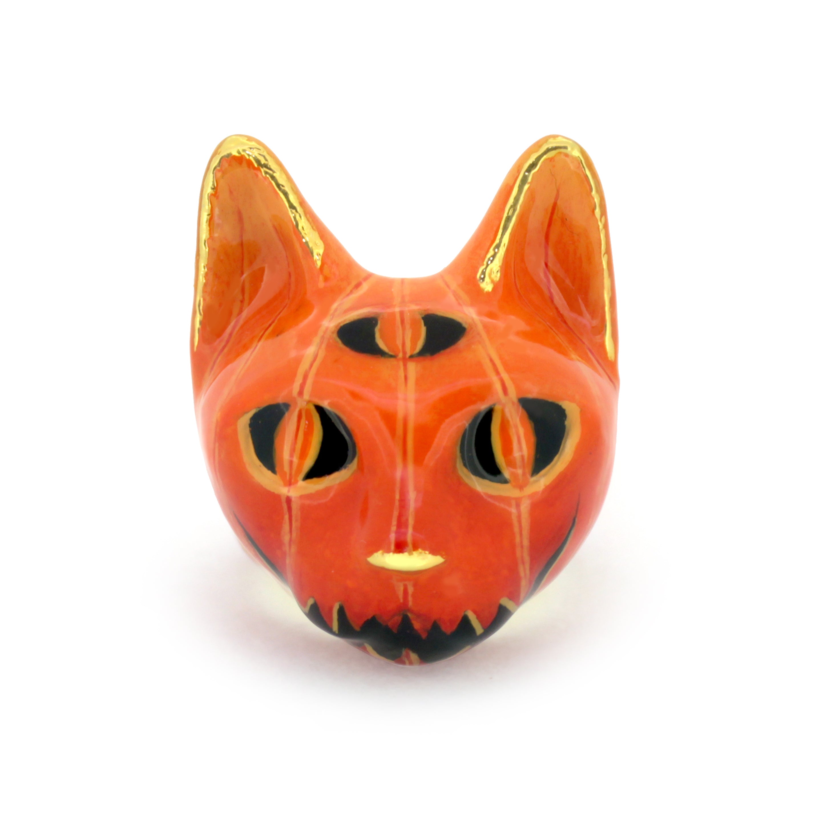 Pumpkin Cat Ring | MaewMarch