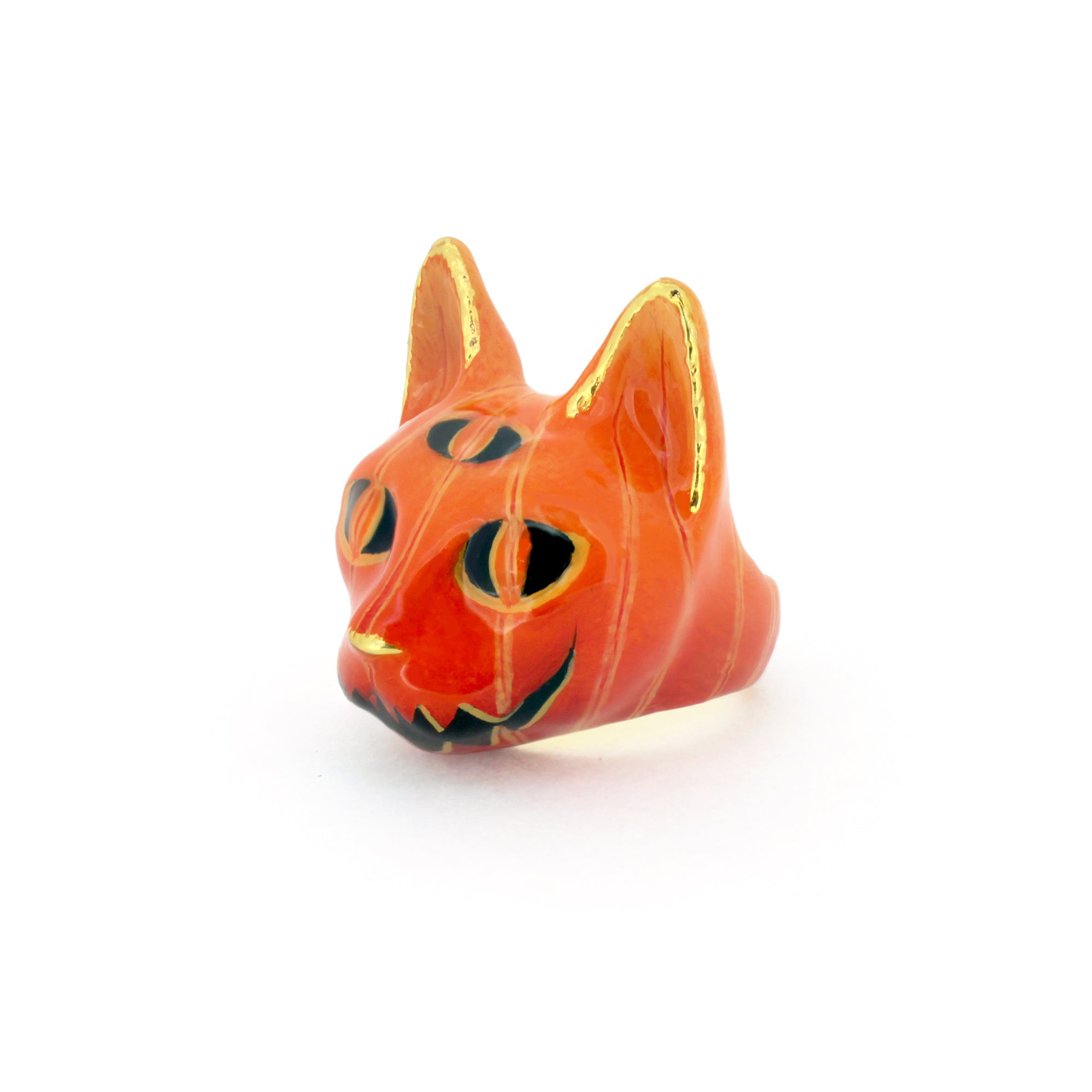 Pumpkin Cat Ring | MaewMarch