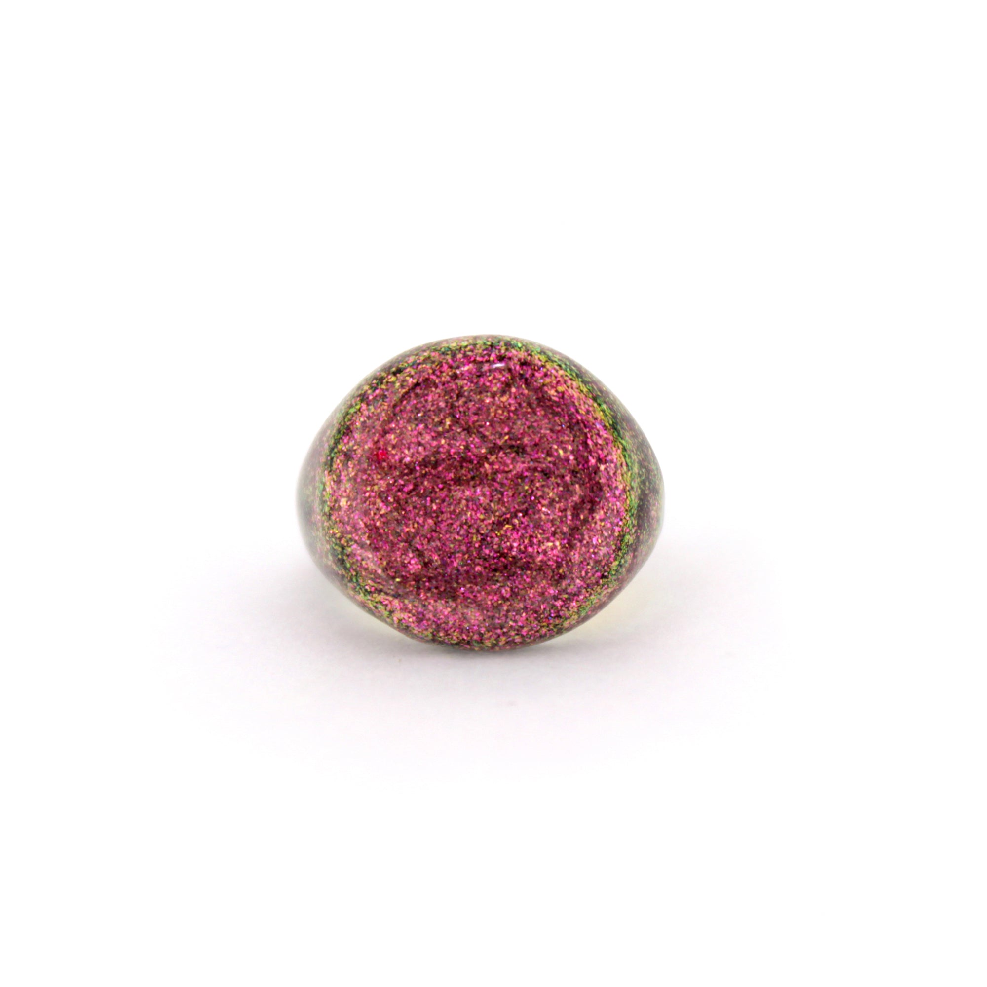 Pink Sky Shimmer Shine Signet Ring | Sky