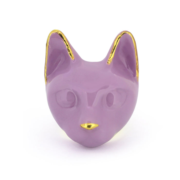 Mono Lilac Cat Ring | MaewMarch