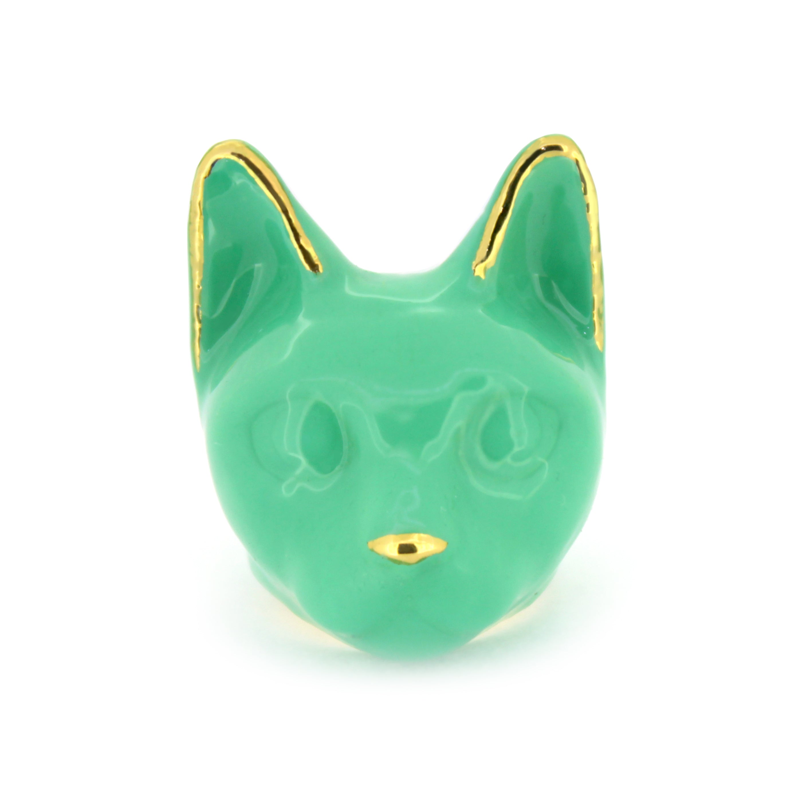 Emerald Cat Ring | MaewMarch