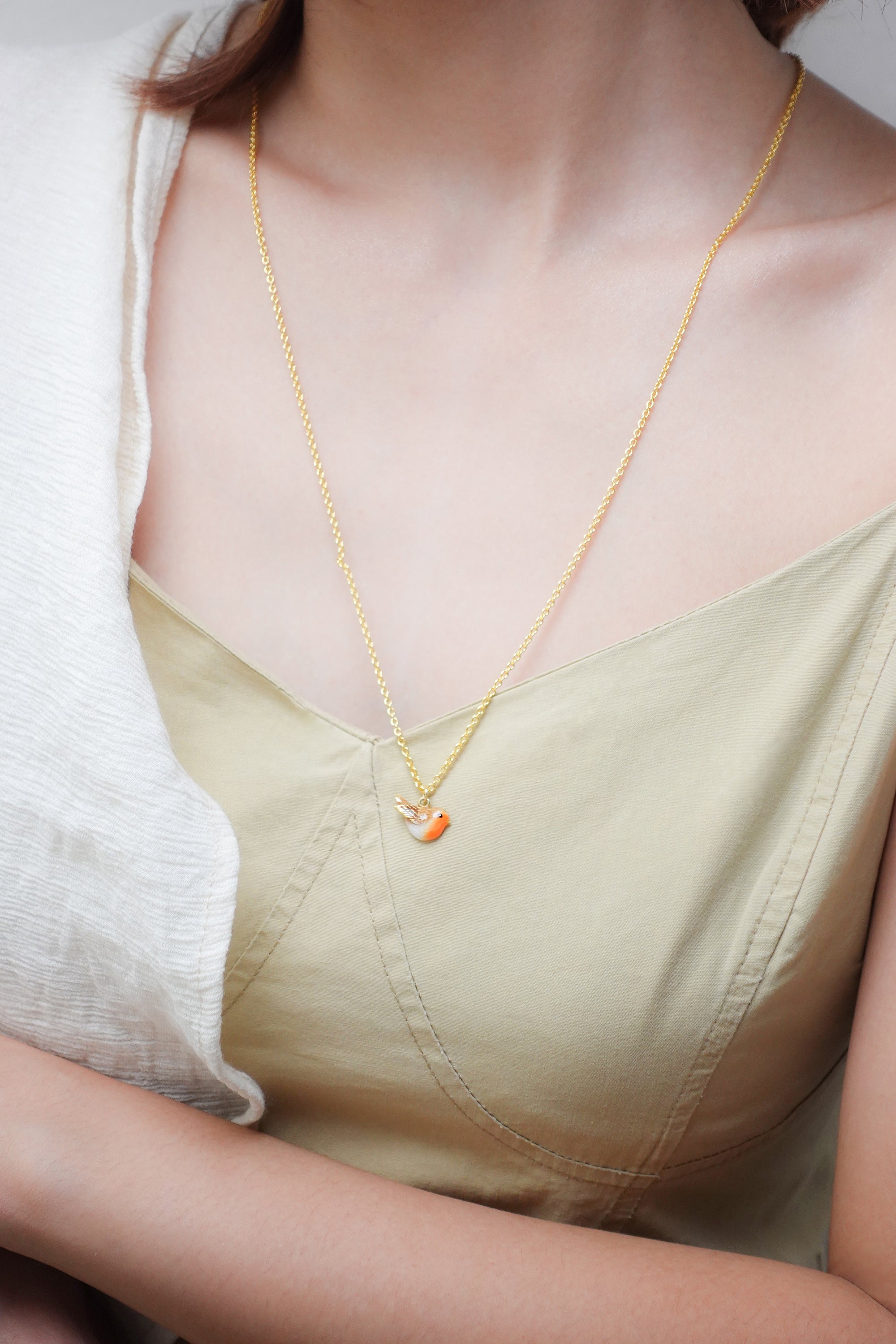 Bird Necklace | Morning Garden