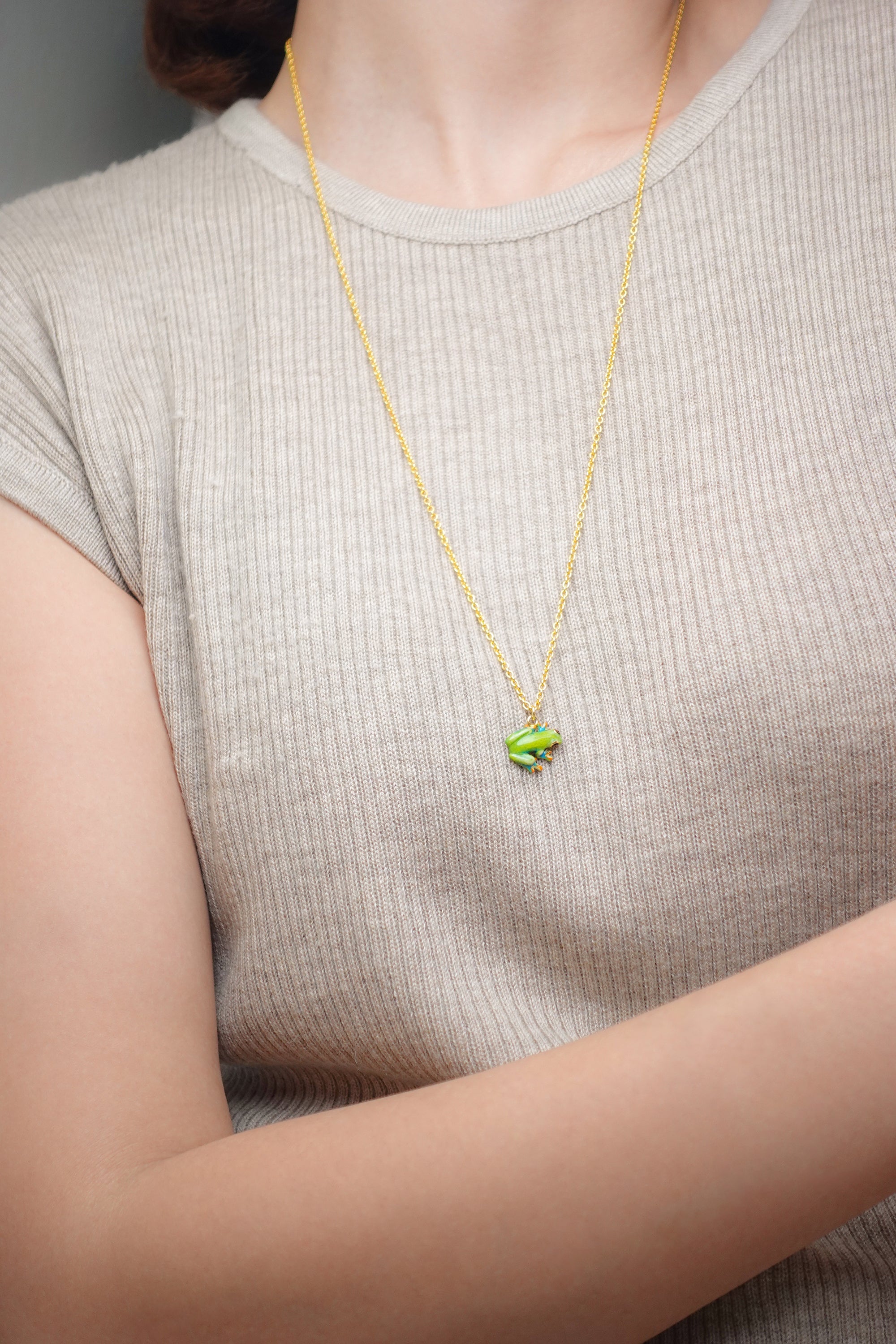 Frog Necklace | Morning Garden