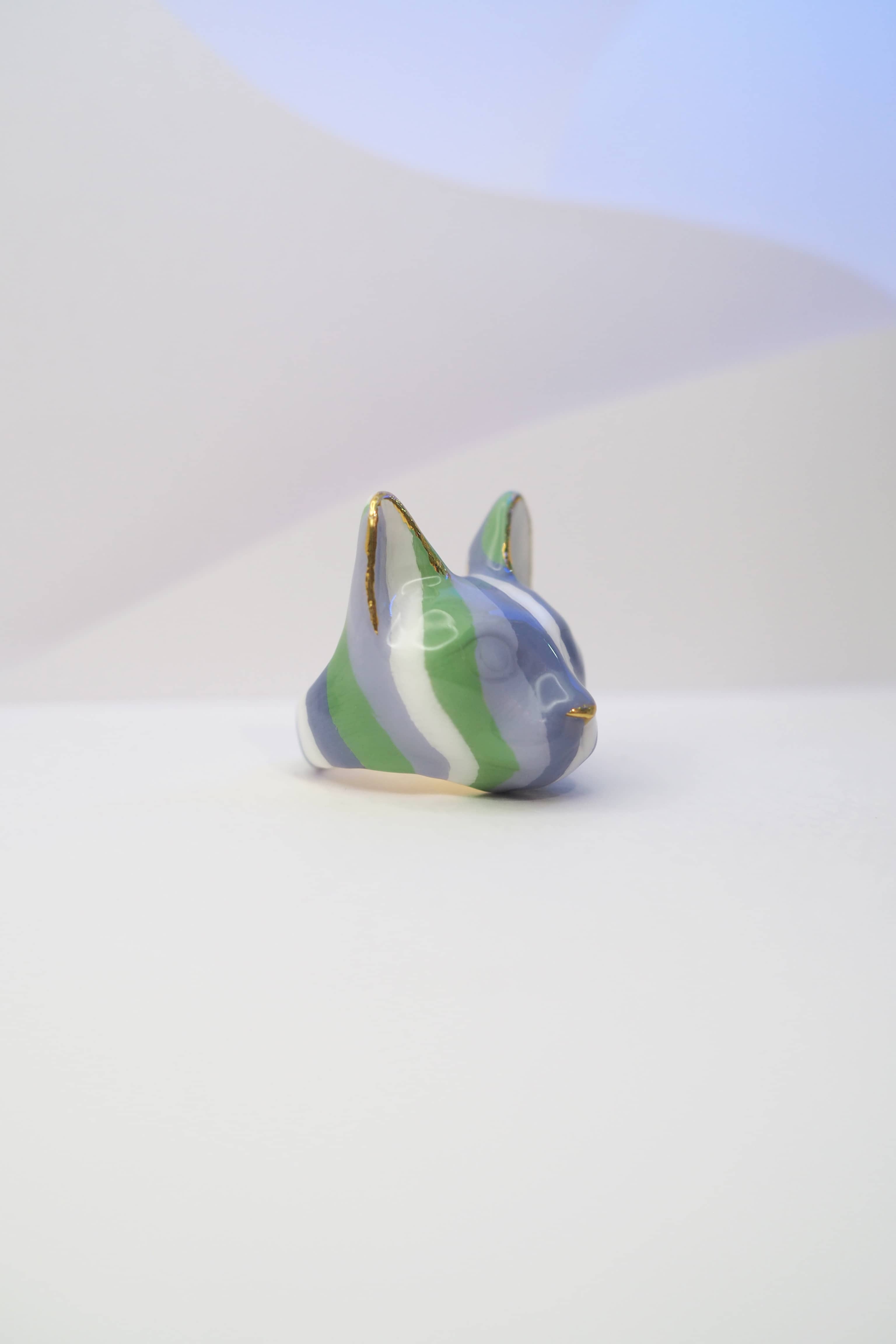 Shade of Lavender Cat Ring | MaewMarch