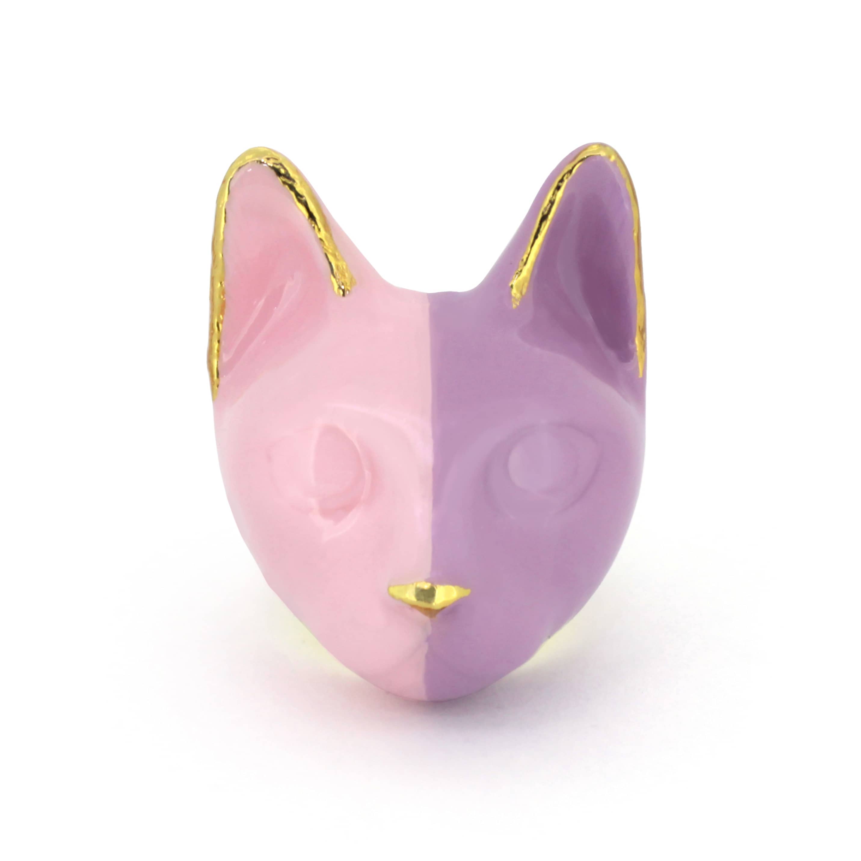 Half Lilac Cat Ring| MaewMarch