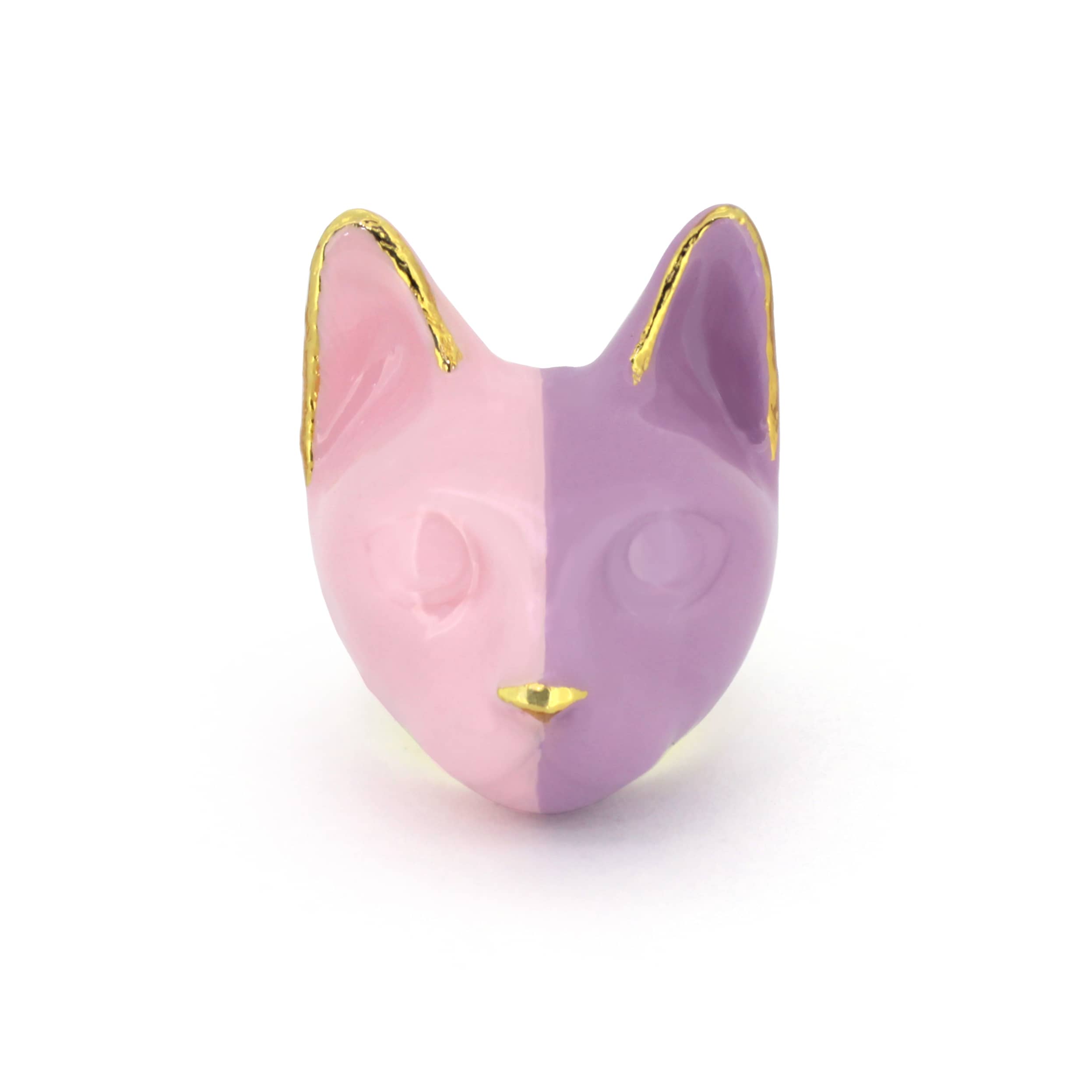 Half Lilac Cat Ring| MaewMarch