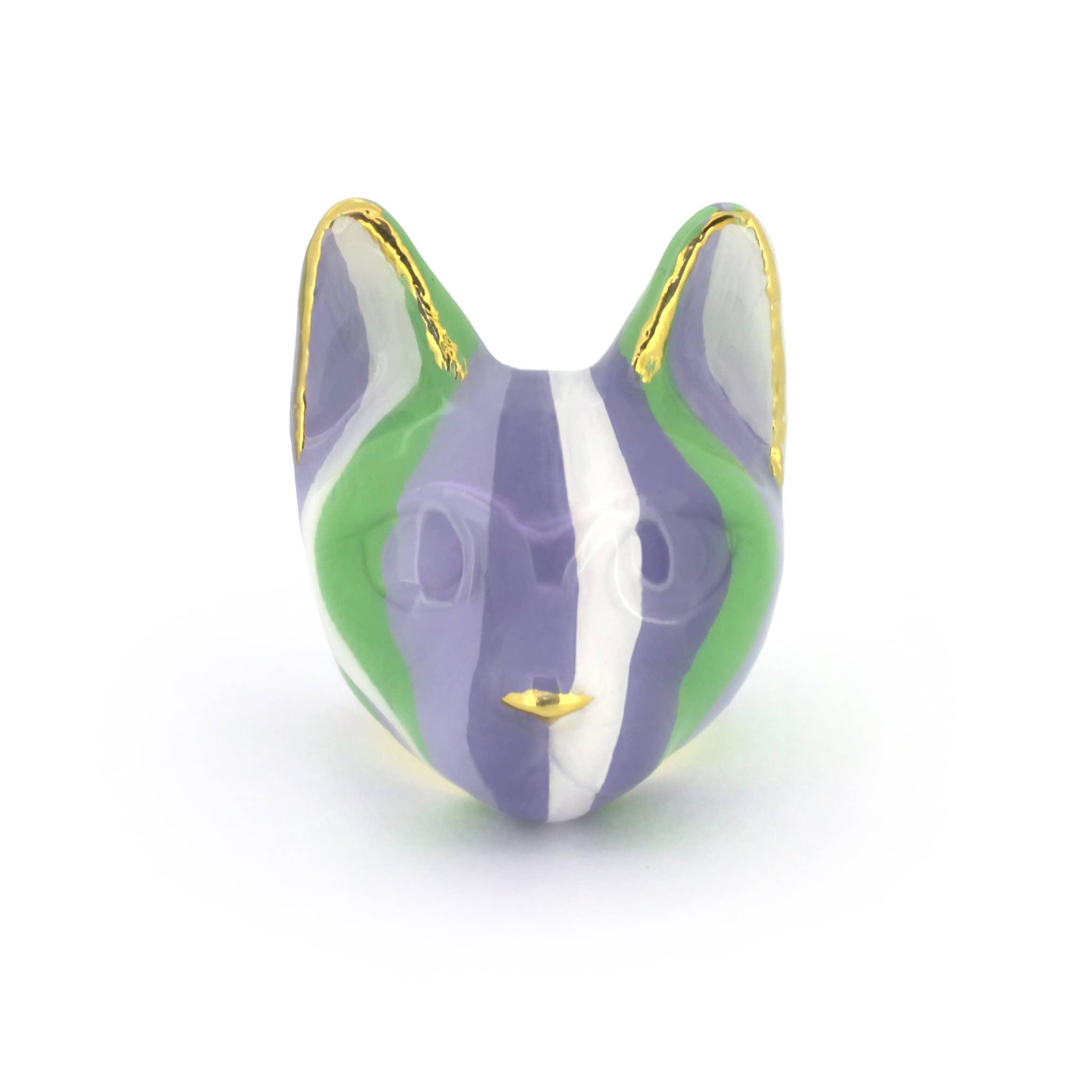 Shade of Lavender Cat Ring | MaewMarch