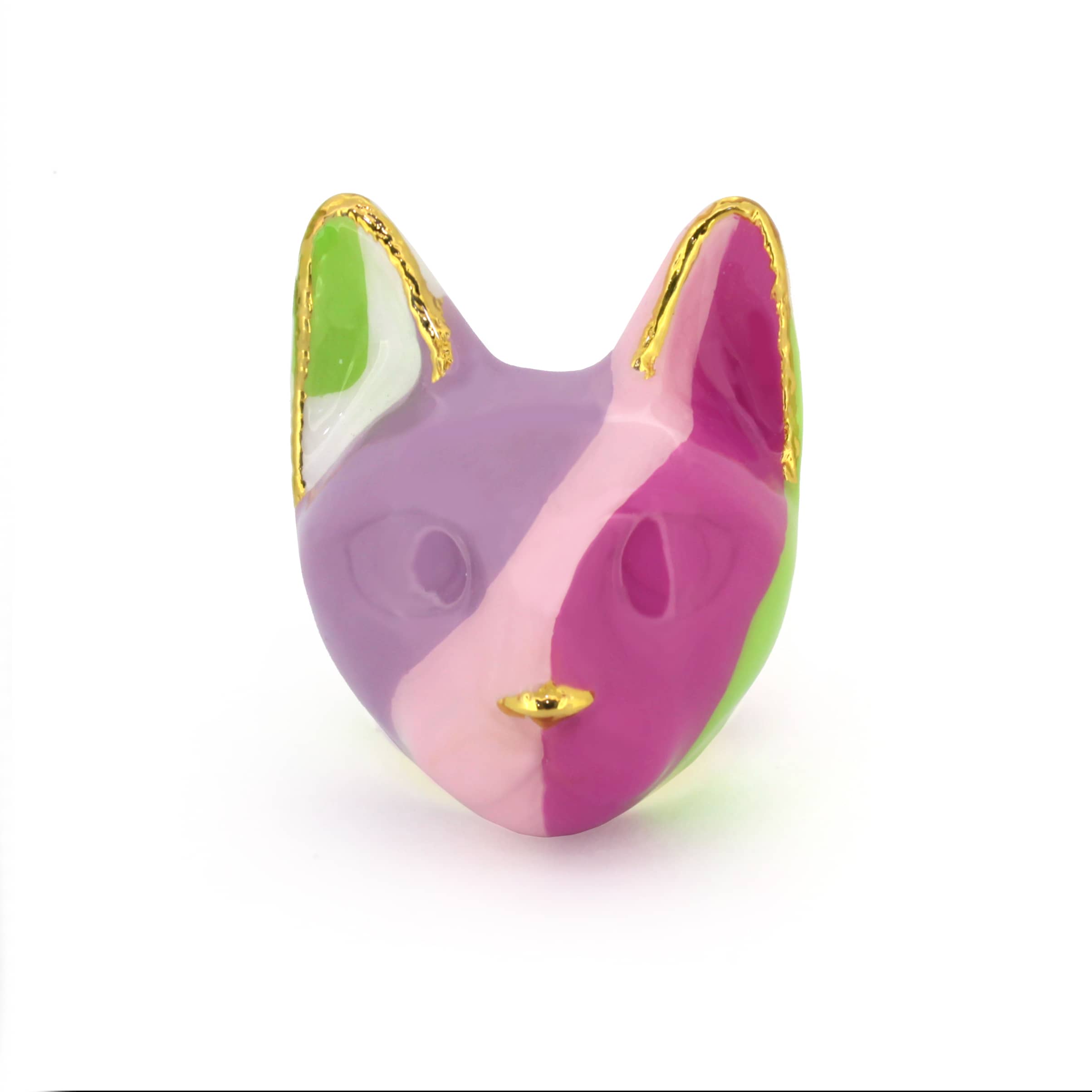 Lilac Garden Cat Ring | MaewMarch