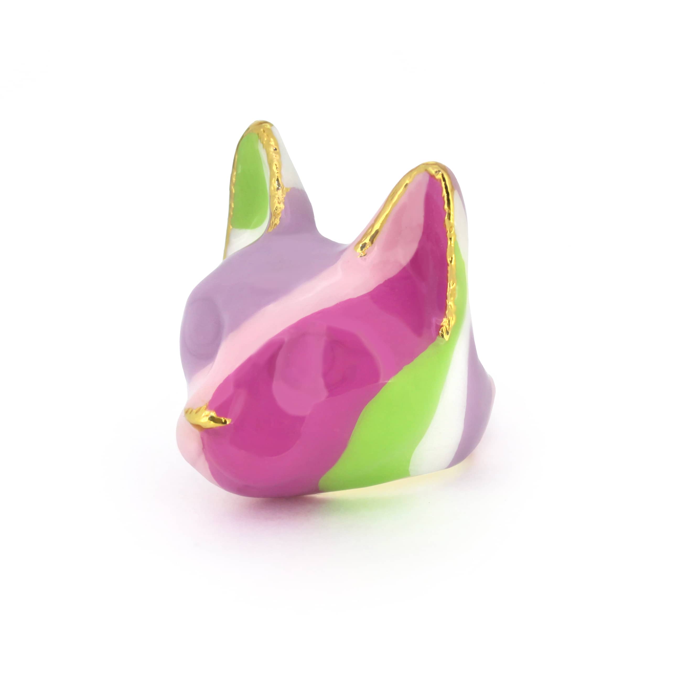 Lilac Garden Cat Ring | MaewMarch