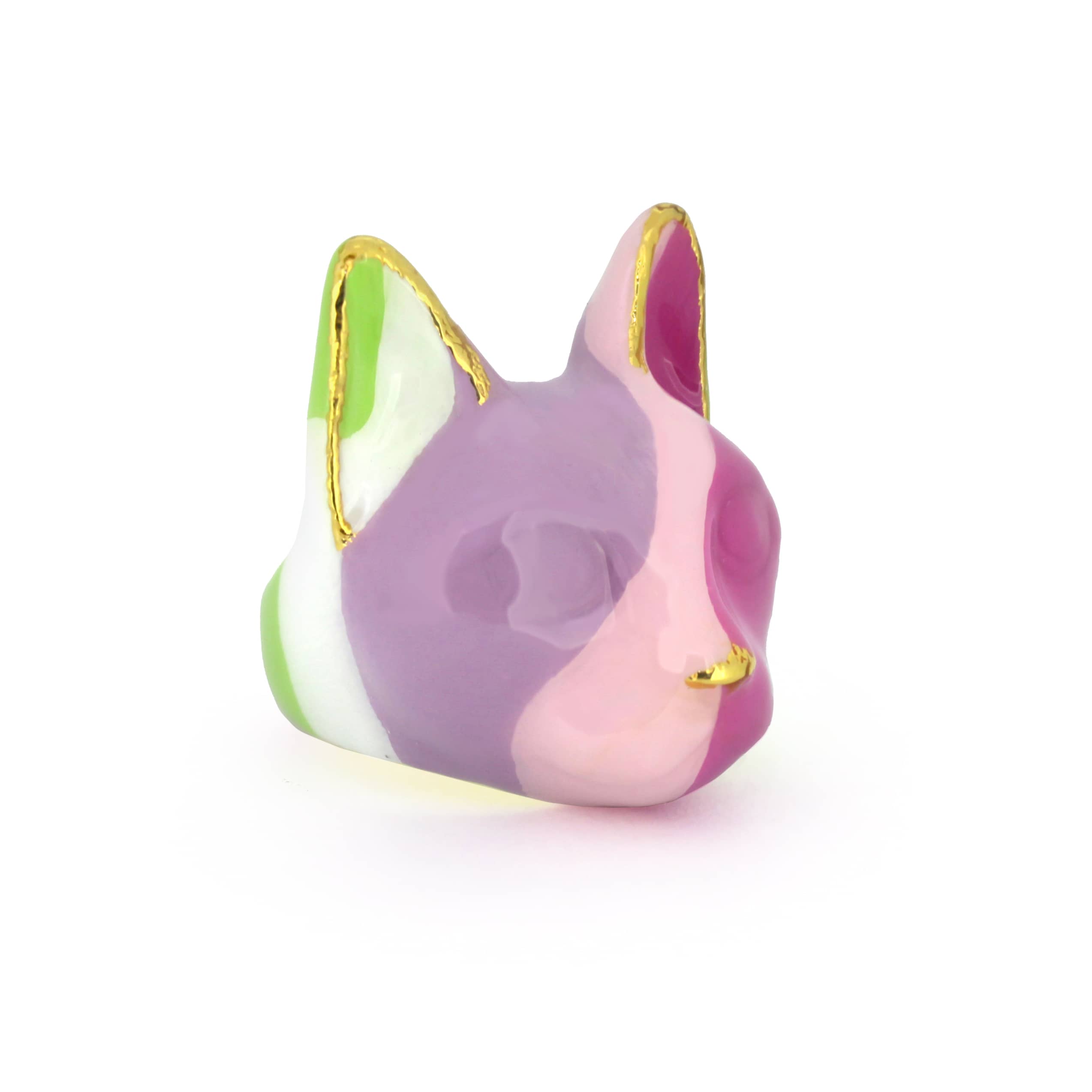 Lilac Garden Cat Ring | MaewMarch