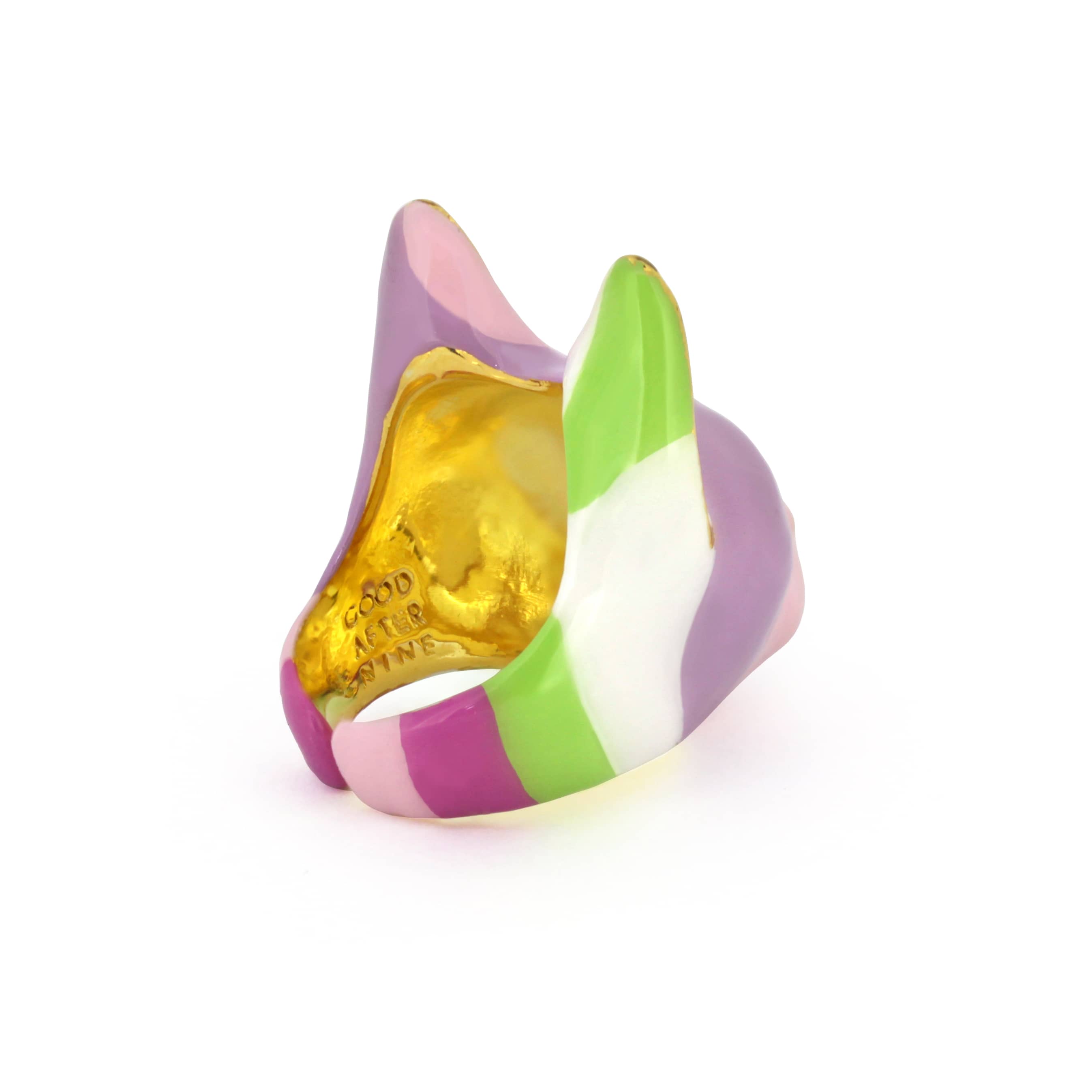 Lilac Garden Cat Ring | MaewMarch