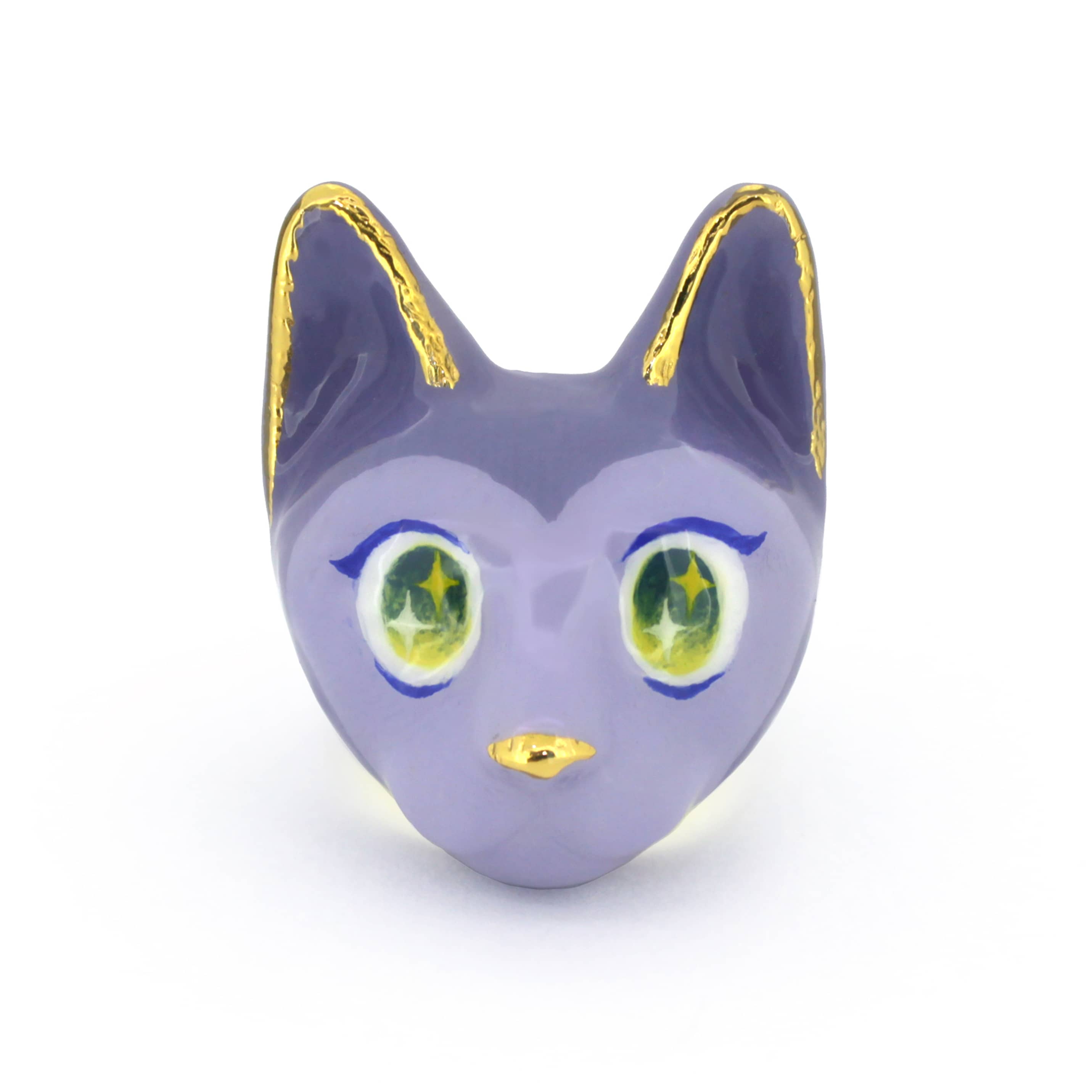 La Lavender Cat Ring | MaewMarch