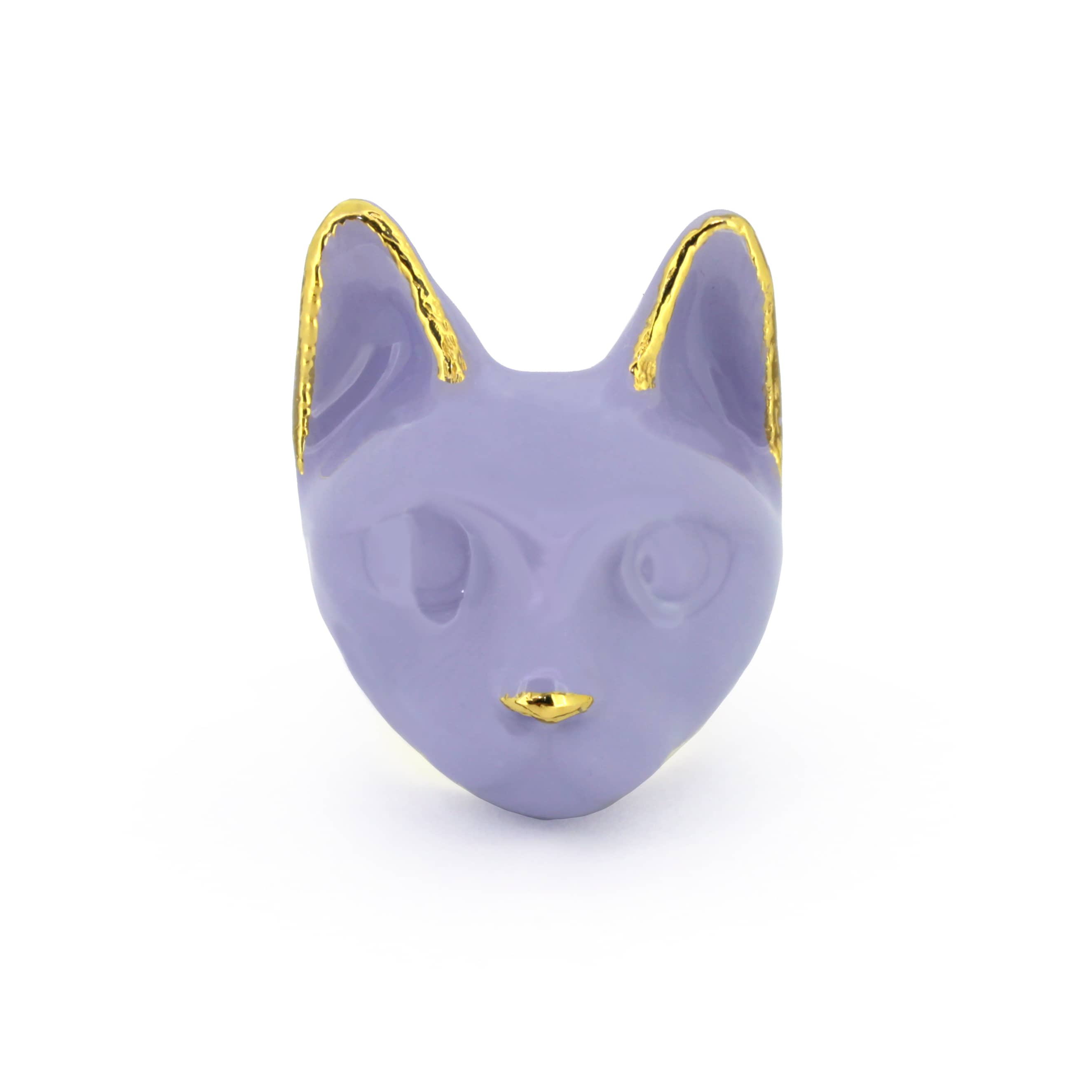 Mono Lavender Cat Ring | MaewMarch