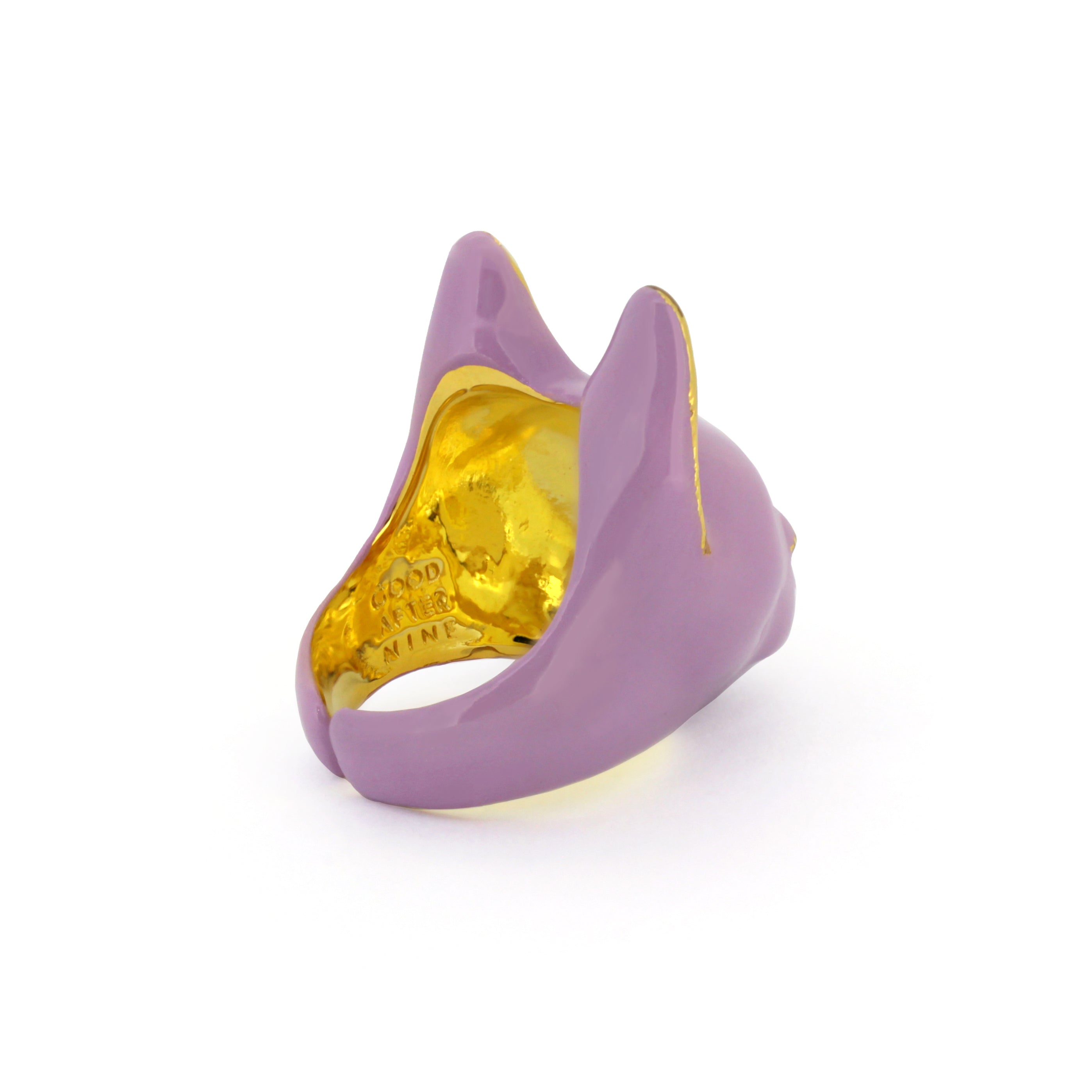 Mono Lilac Cat Ring | MaewMarch