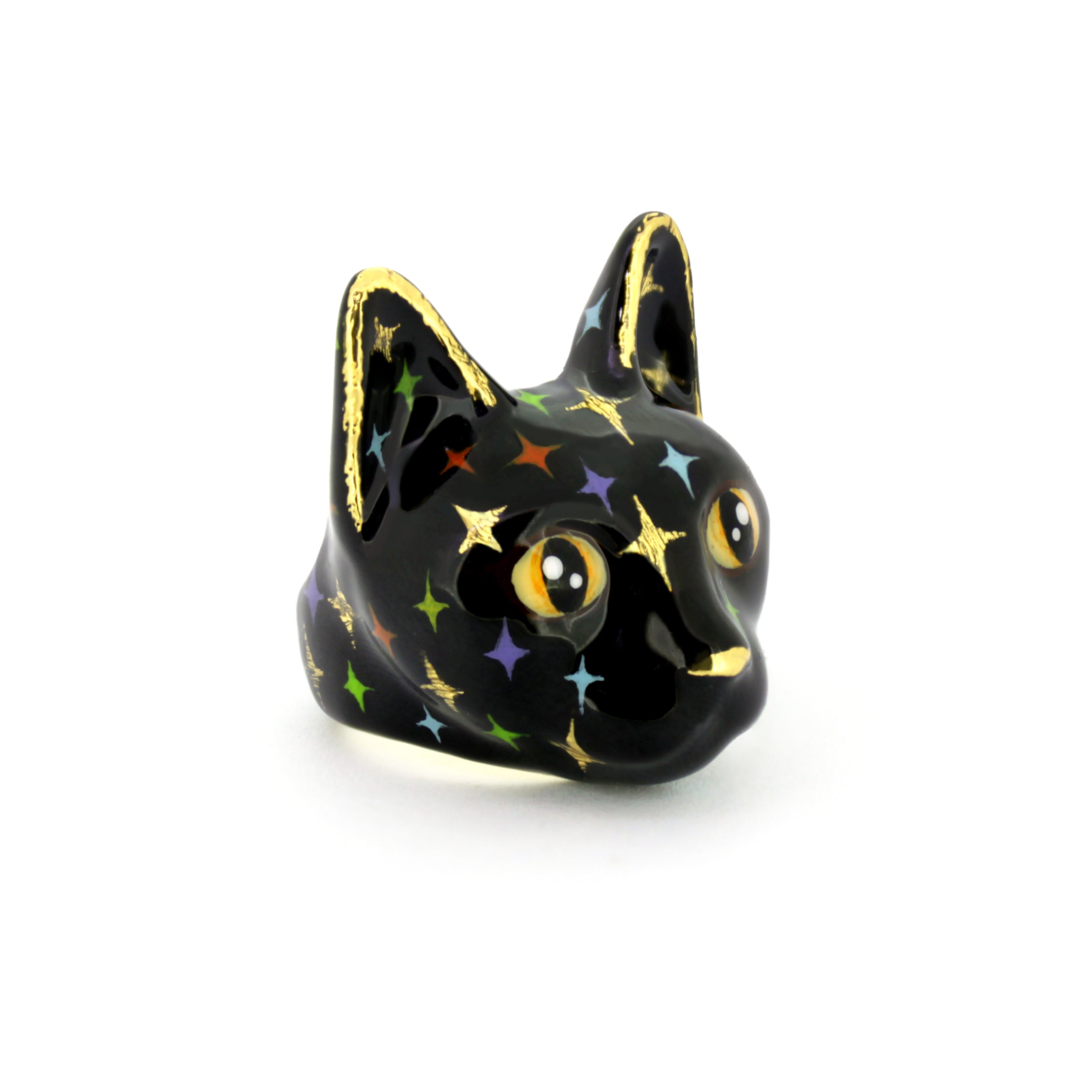 Twinkle Night Cat Ring | MaewMarch