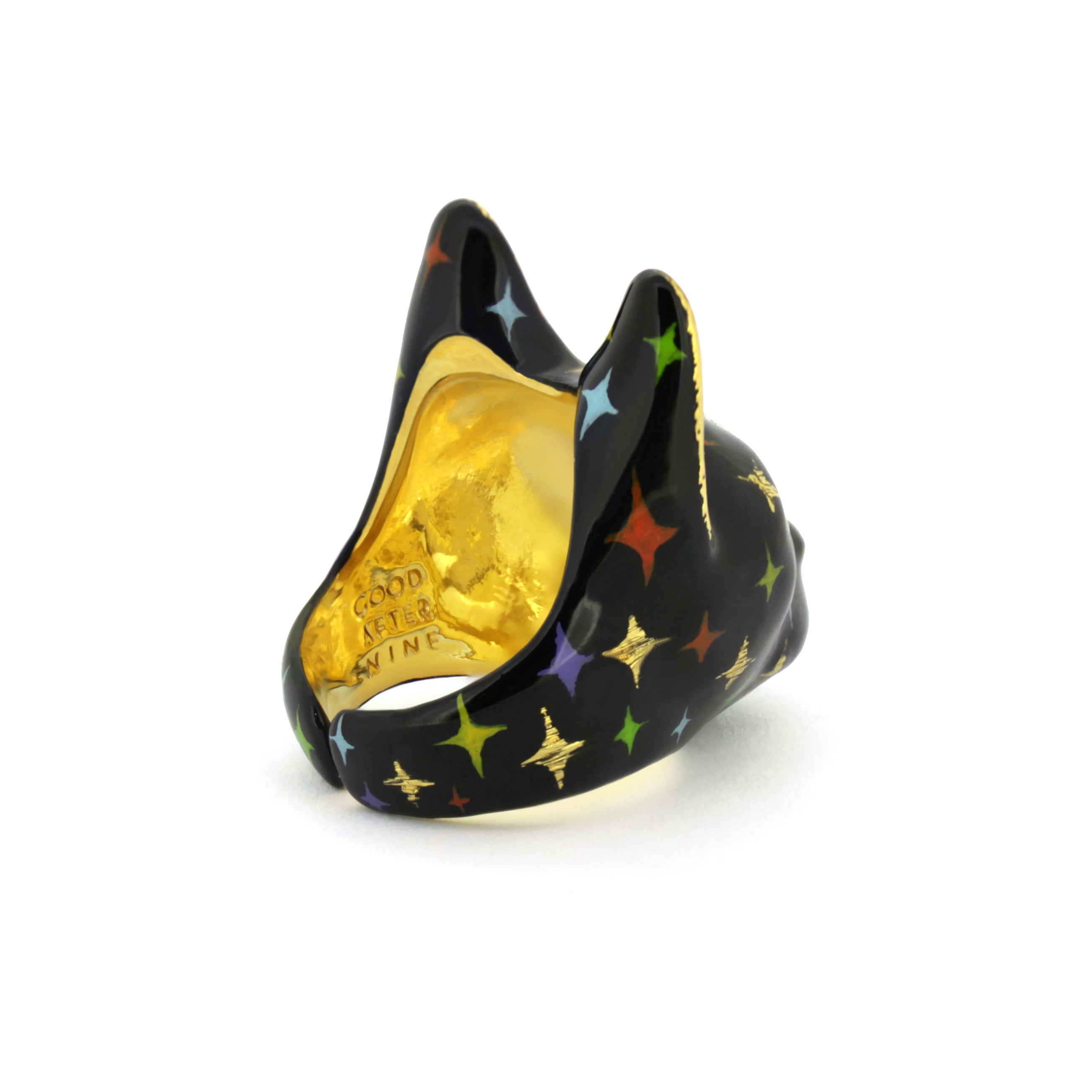 Twinkle Night Cat Ring | MaewMarch