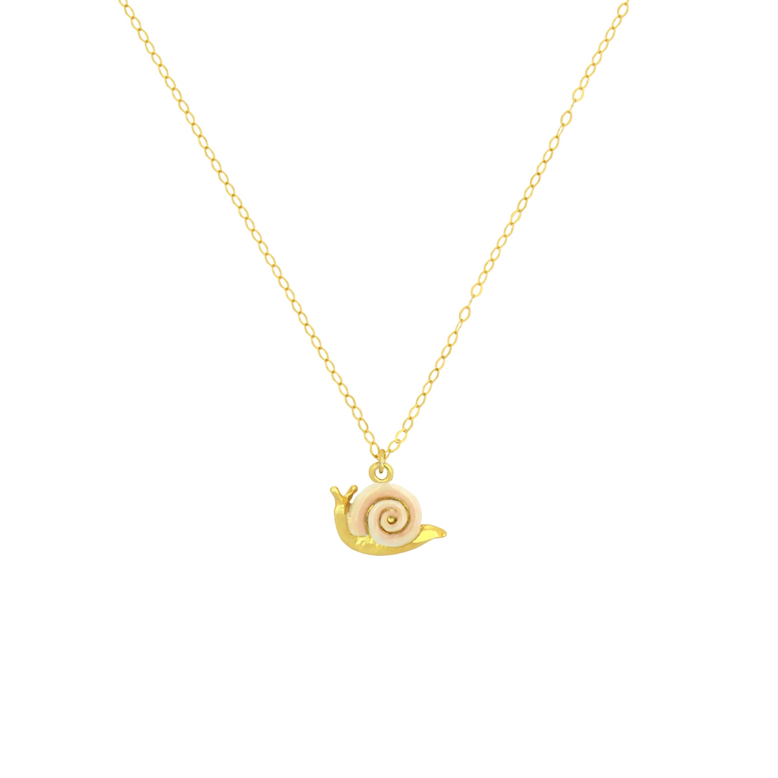 Snail Necklace | Morning Garden