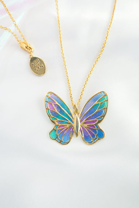 ACHxGFN Fairyfly Wings Necklace