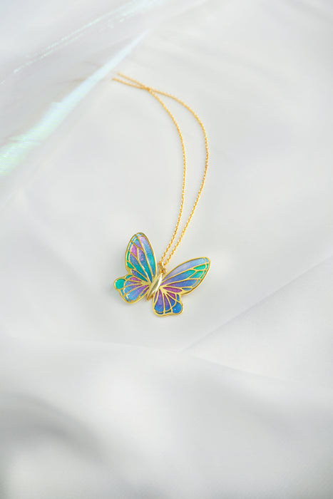 ACHxGFN Fairyfly Wings Necklace