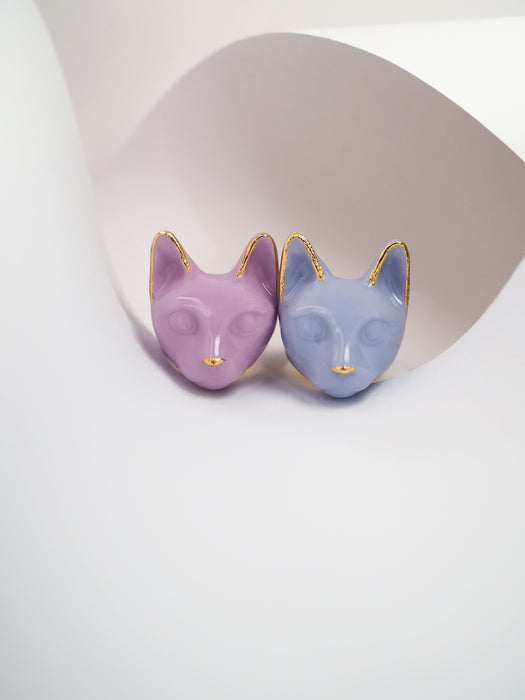 Mono Lilac Cat Ring | MaewMarch