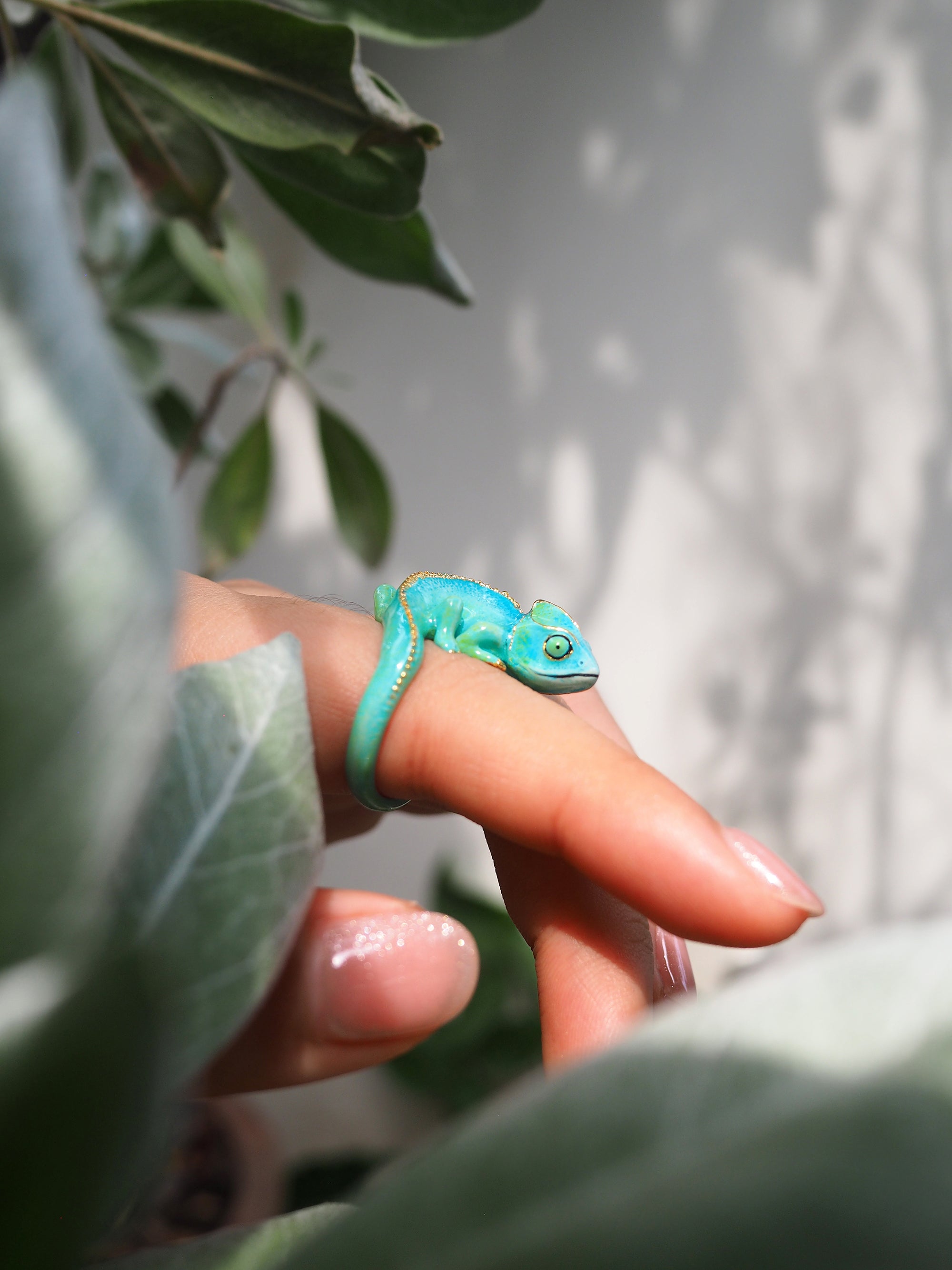 Chameleon Blue Ring | Chameleon