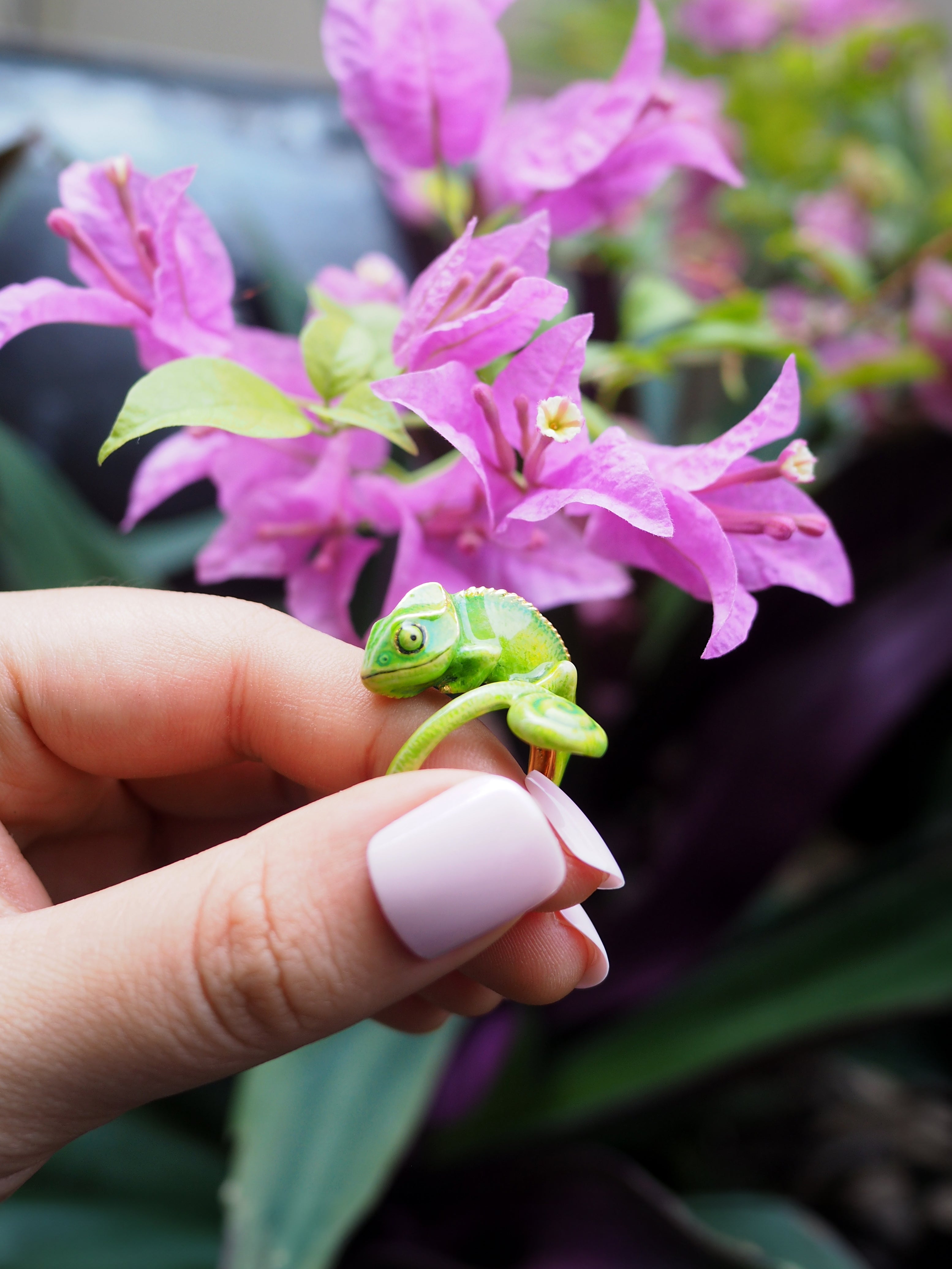 Chameleon Green Ring | Chameleon