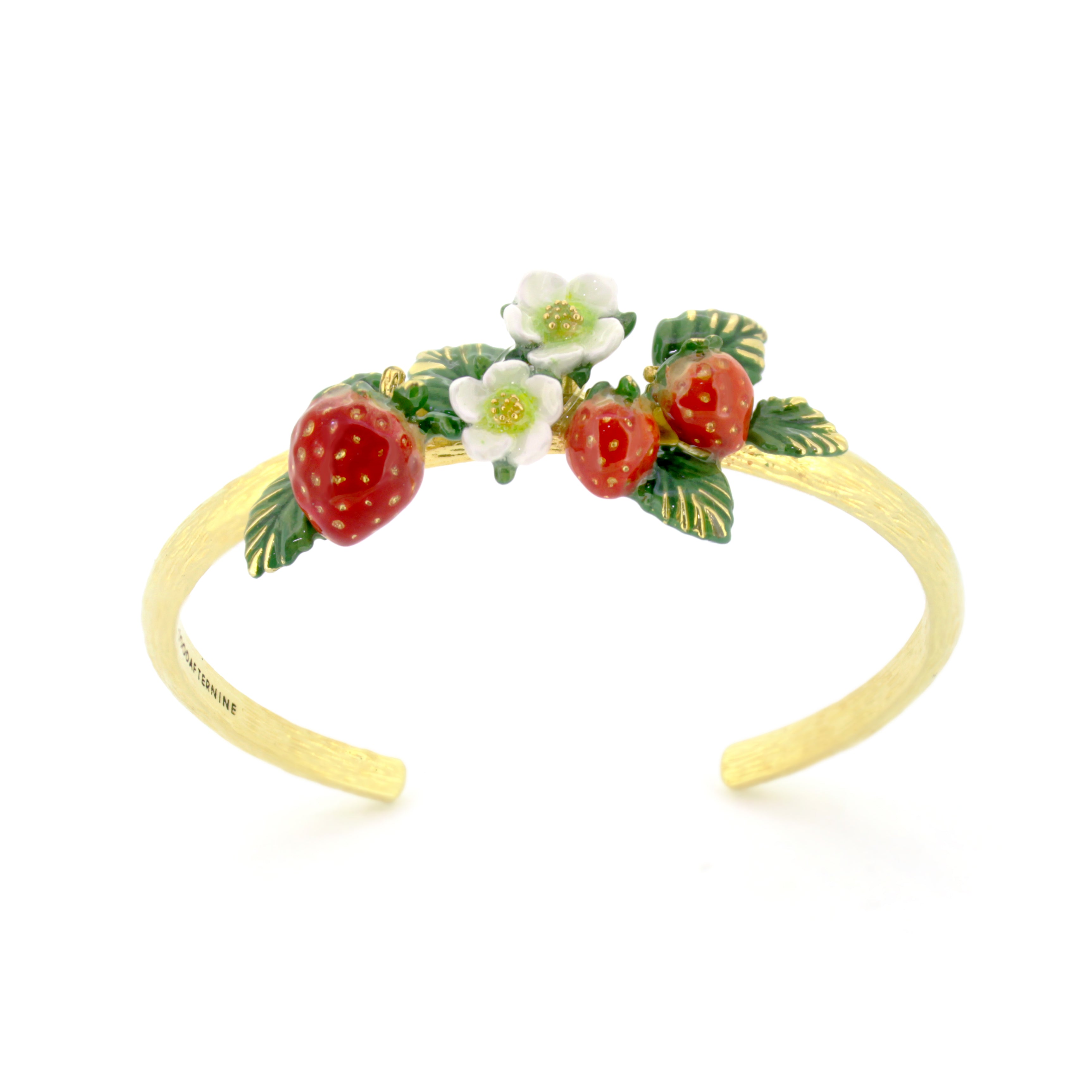 Strawberry Blossom Bangle | Strawberry Forever