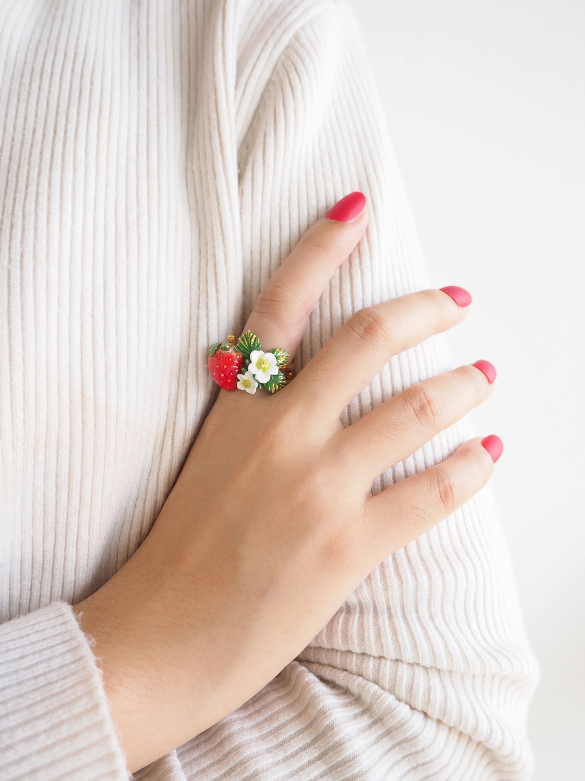 Strawberry Blossom Ring | Strawberry Forever