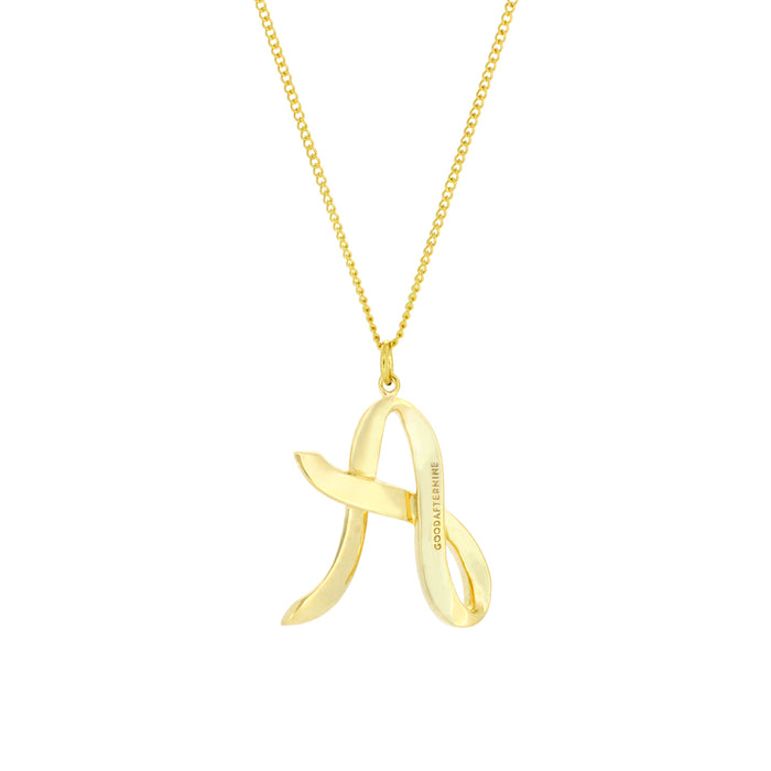 Alphabet A Necklace– GOOD AFTER NINE