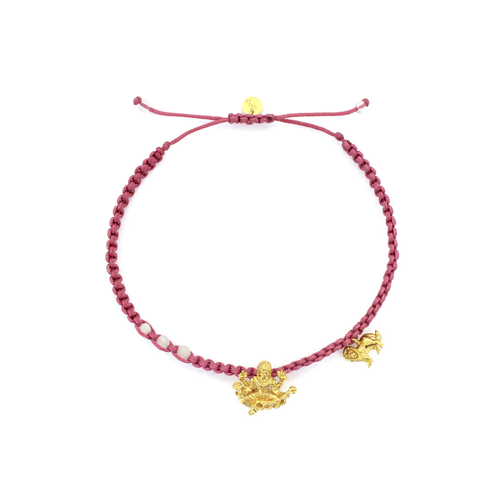 Tridevi Parvati Moonstone Elegant Bracelet  |  Favora - Trinity