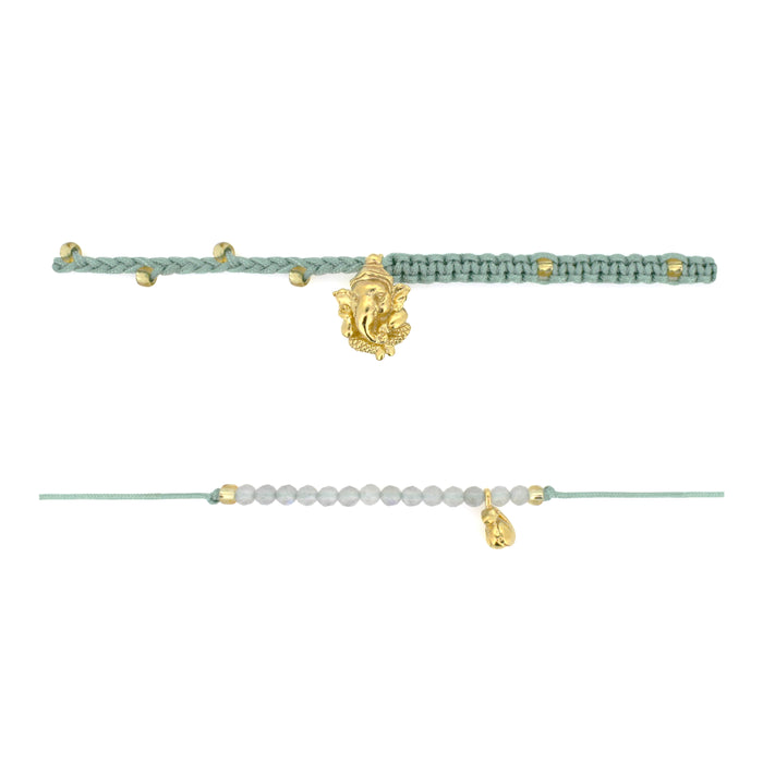 14K Gold Lucky Star Charm Bracelet – FERKOS FJ