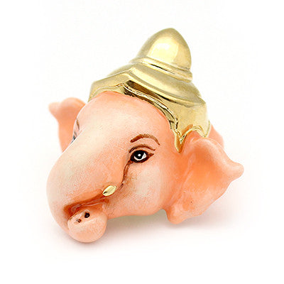 Little Ganesha Pink Ring