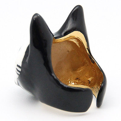 Mori Skull Cat Ring