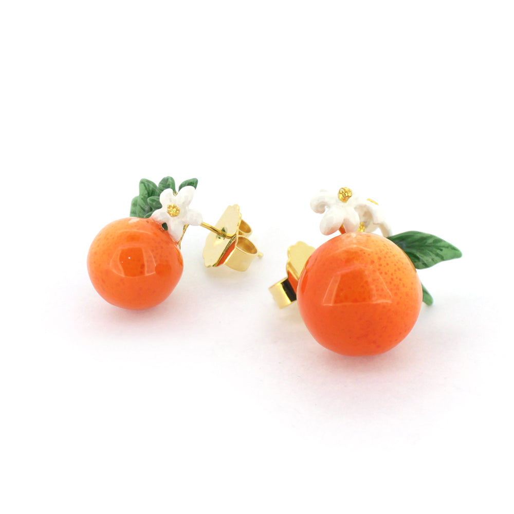 Orange Earrings | Fruity Blossom