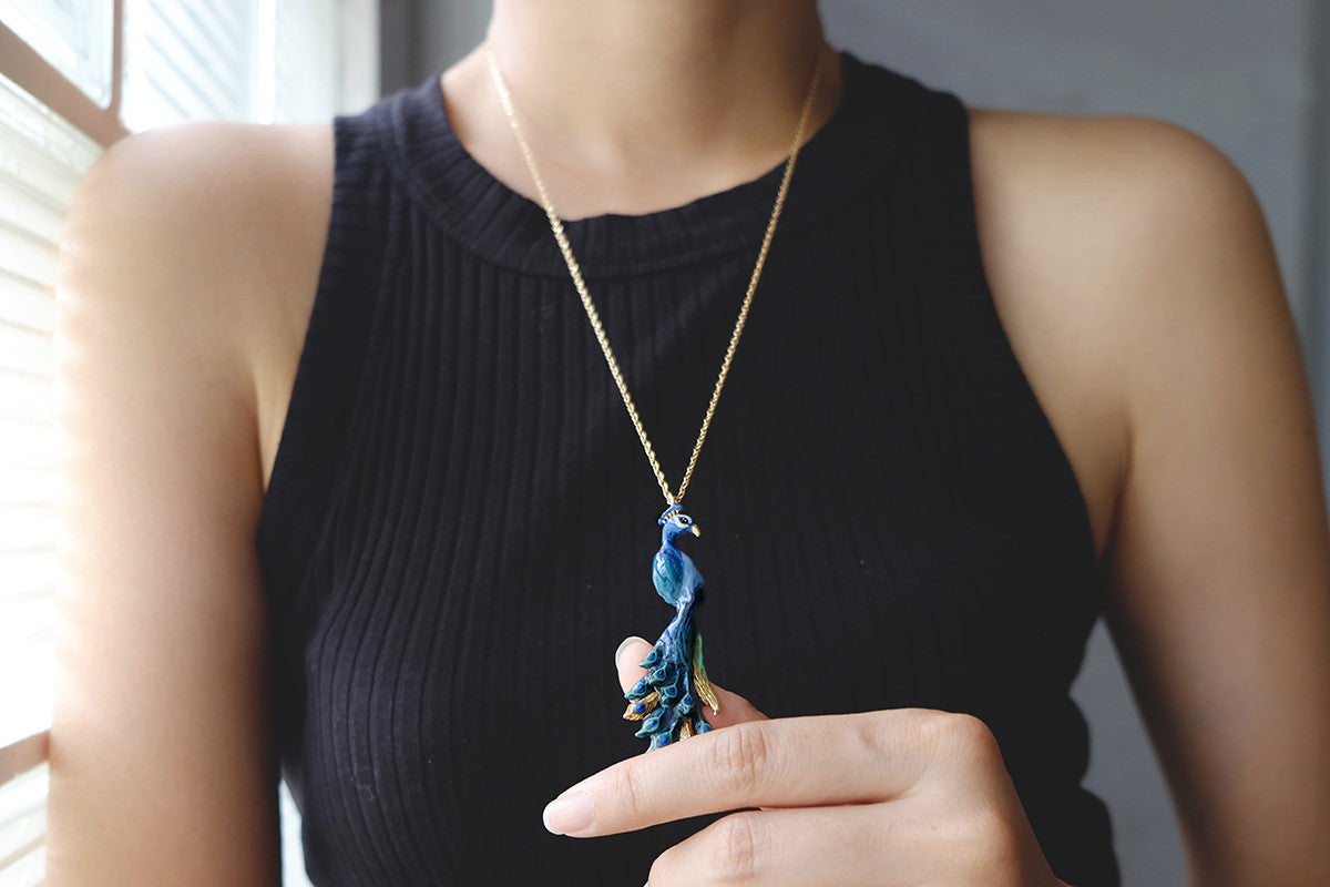 Peacock Necklace | Ballerine Bird