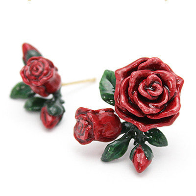 Rose Earrings