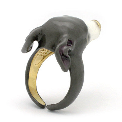 Zero Italian Greyhound Ring Blue