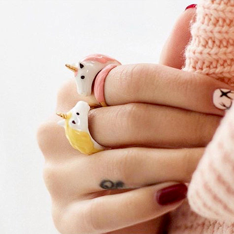 Mini Unicorn Ring Pink