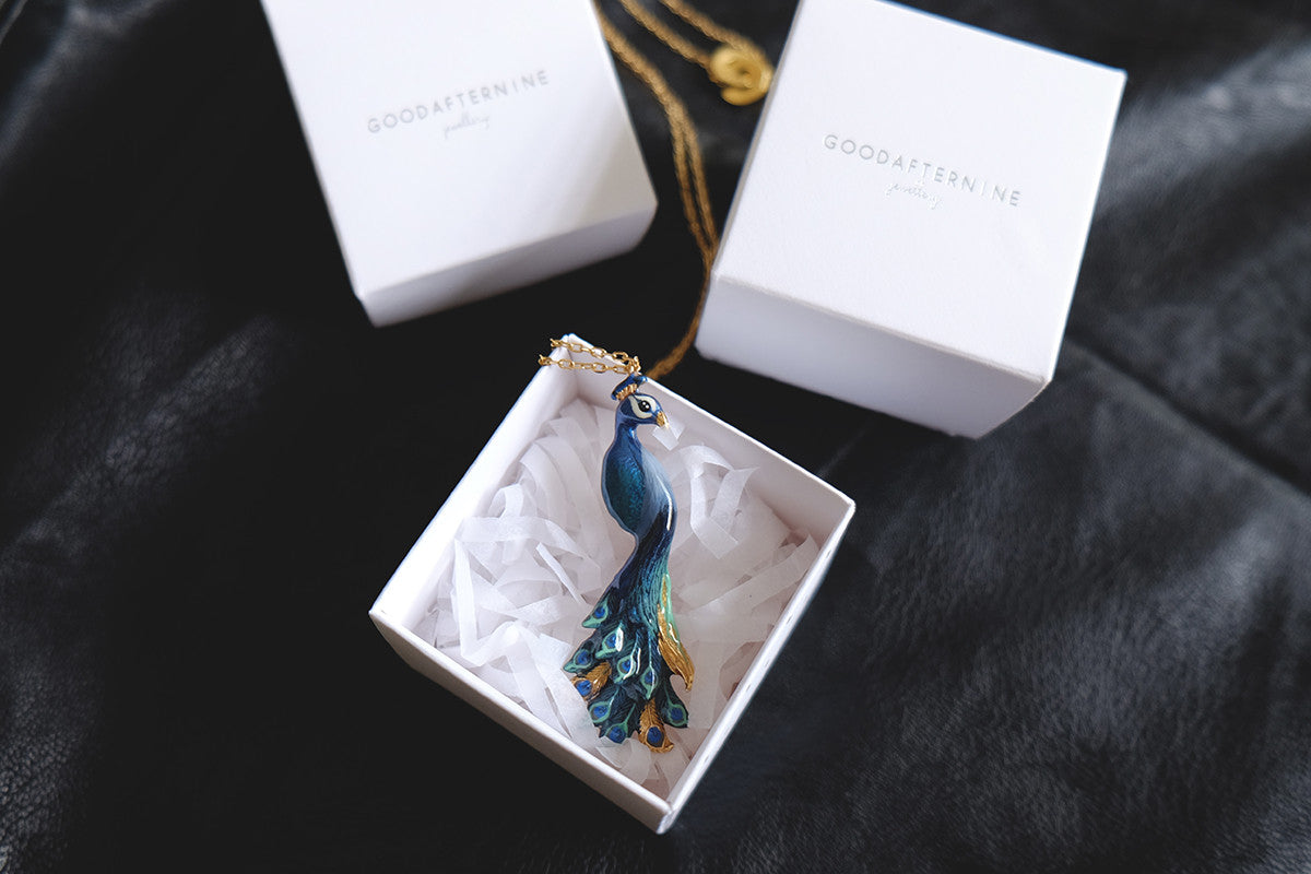 Peacock Necklace | Ballerine Bird