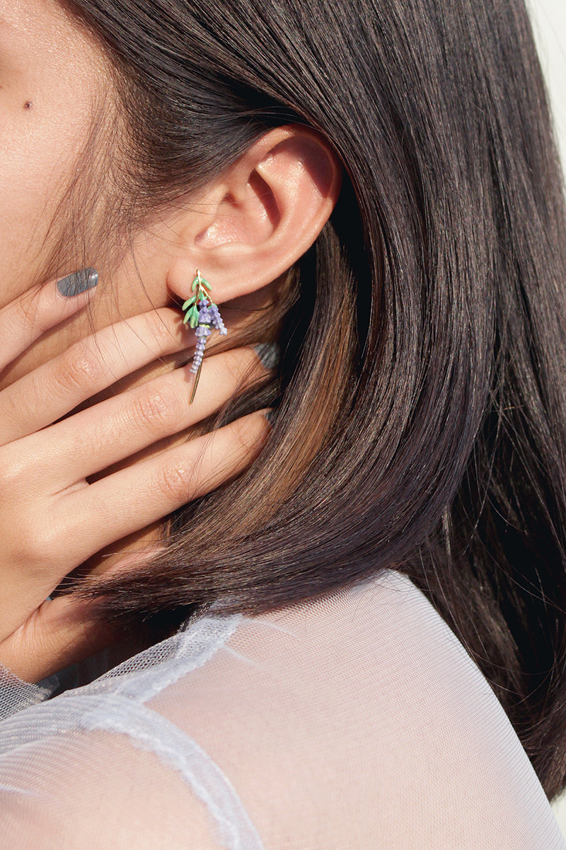 Lavender Climbers Earrings