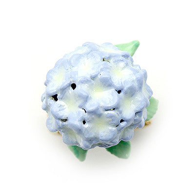 Artisan-crafted ring featuring a delicate hydrangea flower design