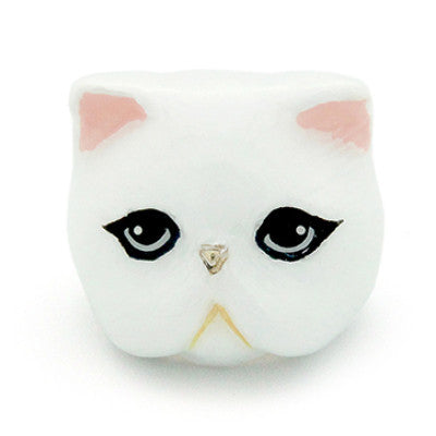 Unique ring featuring a cute cat design, perfect for animal lovers