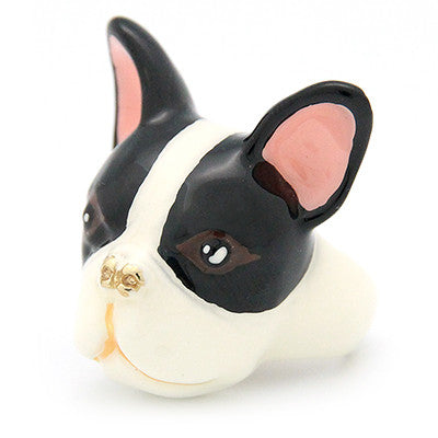 Playful French Bulldog ring, perfect for dog lovers