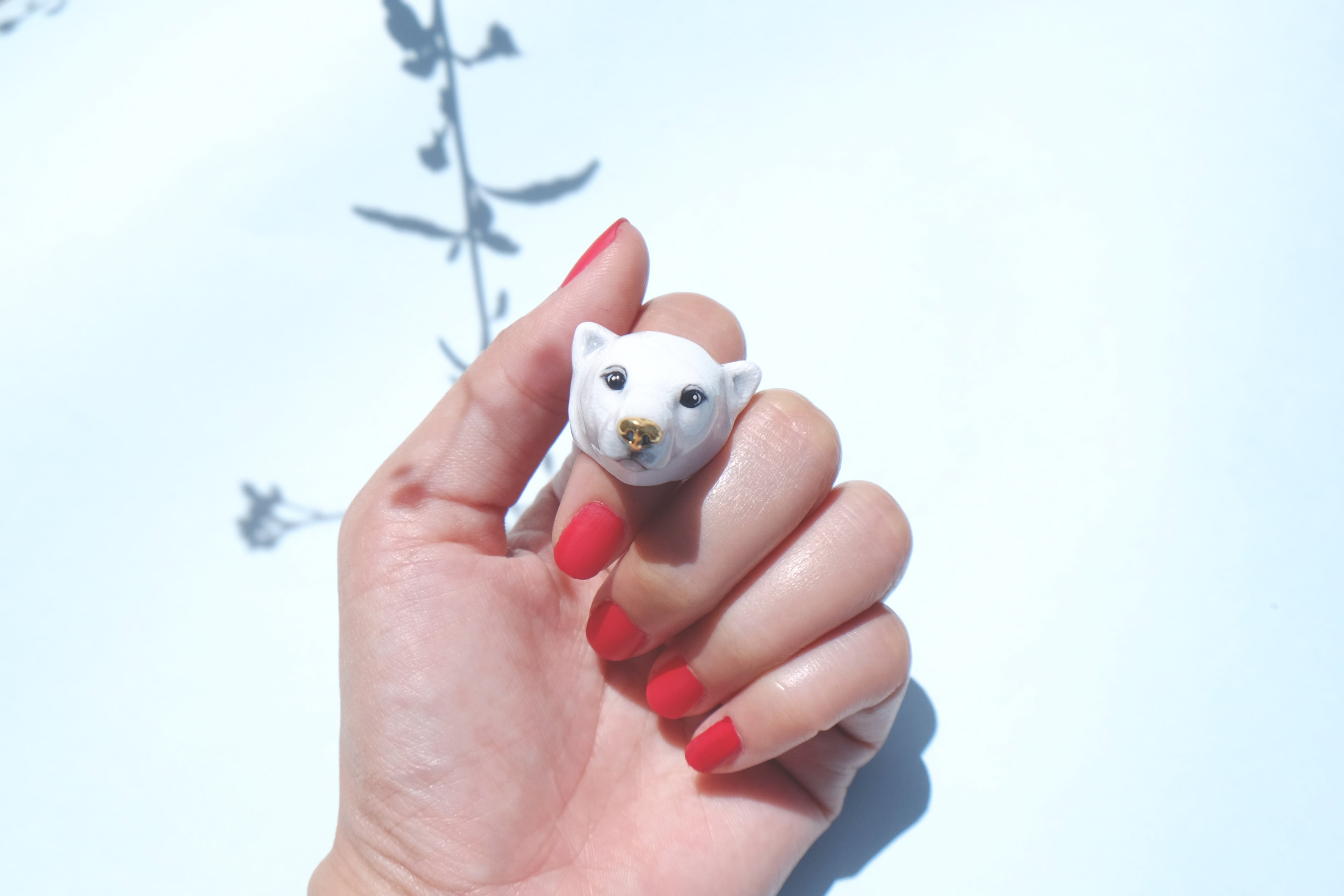 Paul Polar Bear Ring | Shaggy Squad